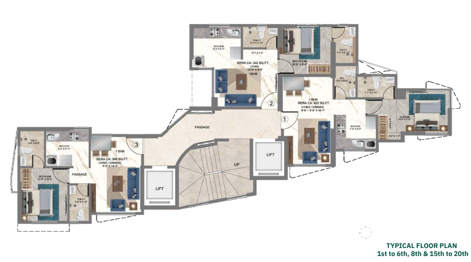 HS-Emerald-Typical-Floor-Plan